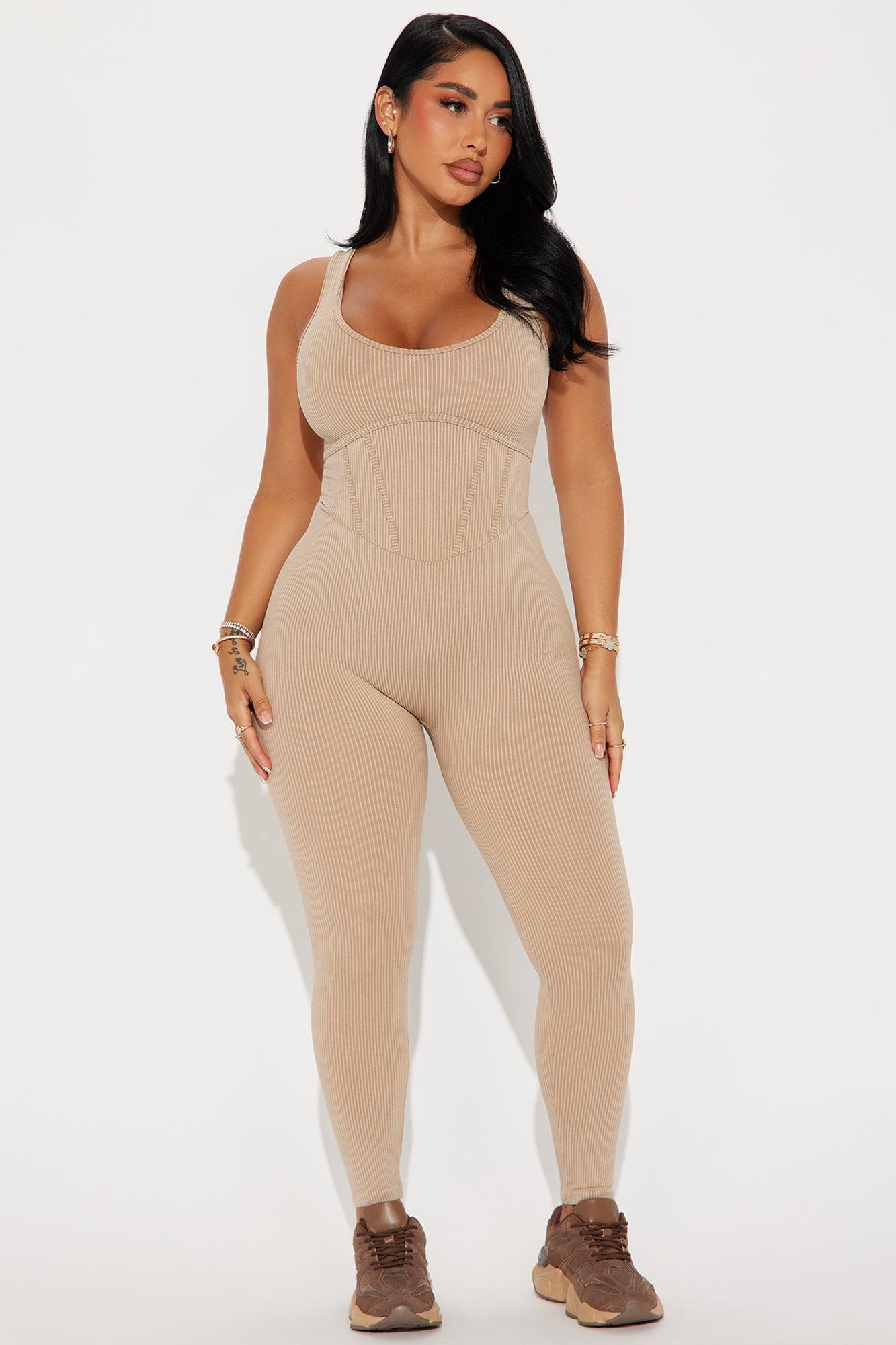 Lounge Era Jumpsuit - Mocha Product Image