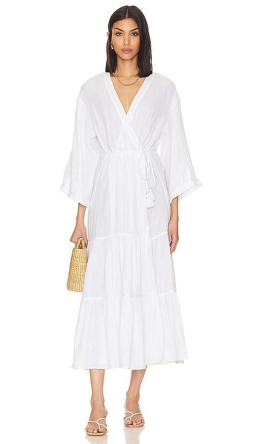 Torey Gauze Tiered Maxi Dress Product Image