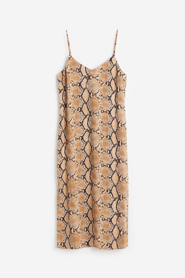 Crêped Slip Dress Product Image