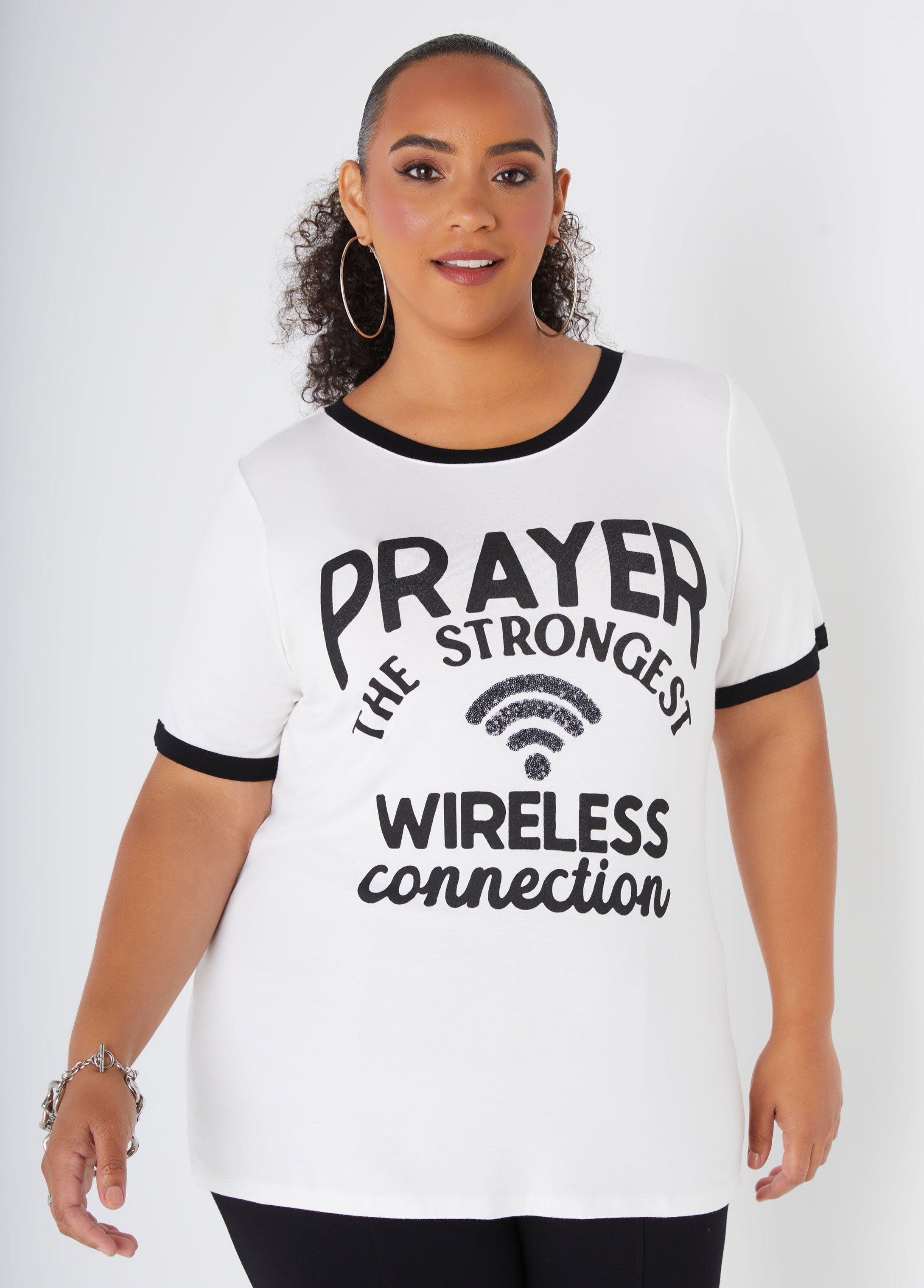 Wifi Prayer Embellished Tee Product Image