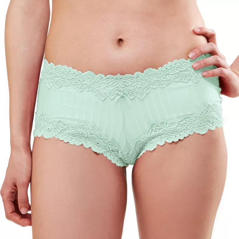 Lunaire Barbados Lace-Trim Boyshort Panty 15232 - Womens Product Image