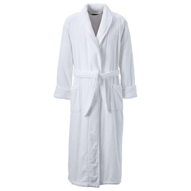 Lands End Mens Full Length Turkish Terry Robe Product Image