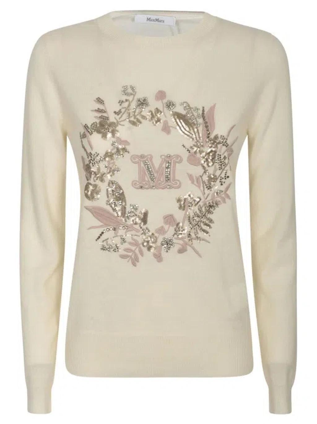 MAX MARA Off-white Sweater In Neutrals product image