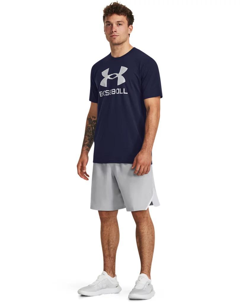 Men's UA Baseball Icon Logo Short Sleeve Product Image