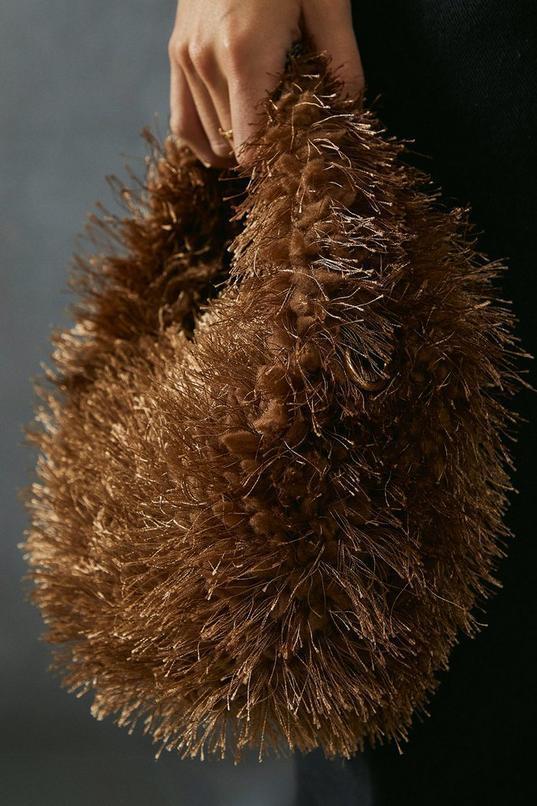 Shaggy Faux Fur Bag Product Image