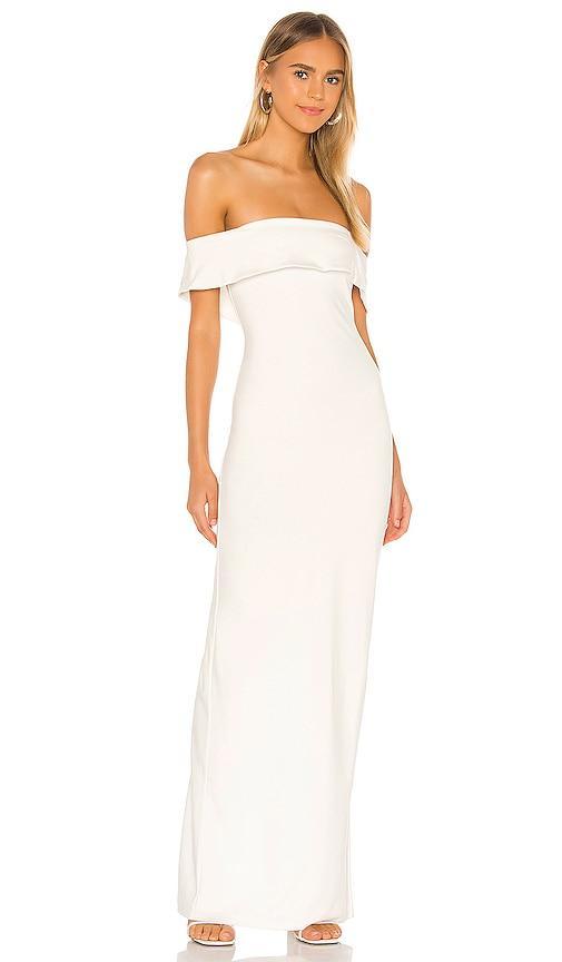 Lovers and Friends Galleria Gown in White - White. Size S (also in XS). Product Image