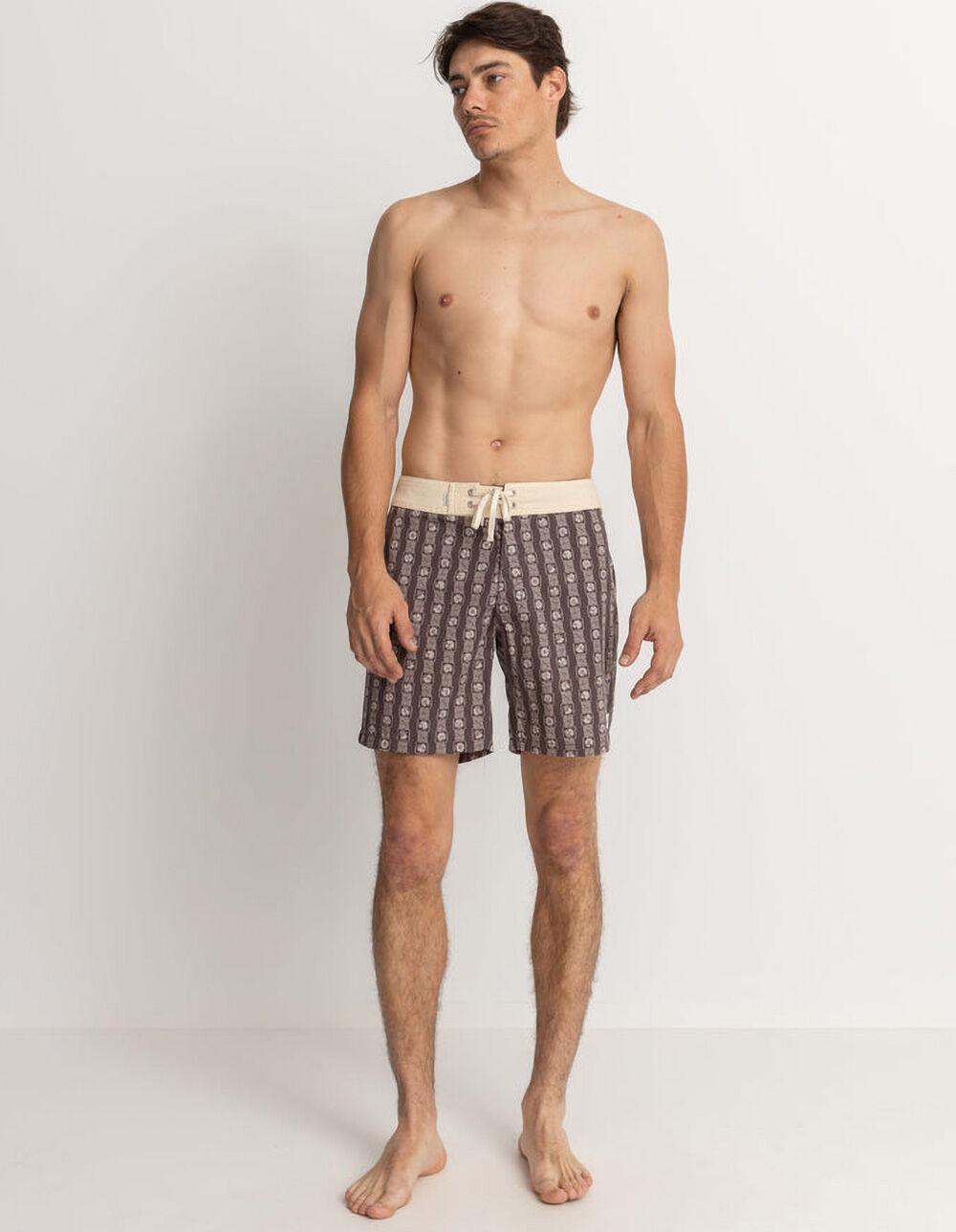 RHYTHM Tile Stripe Mens Boardshorts Product Image