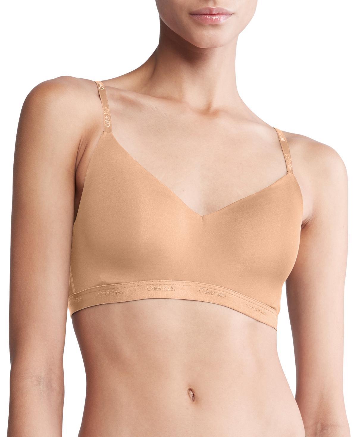 Calvin Klein Womens Form To Body Lightly Lined Bralette QF7618 Product Image