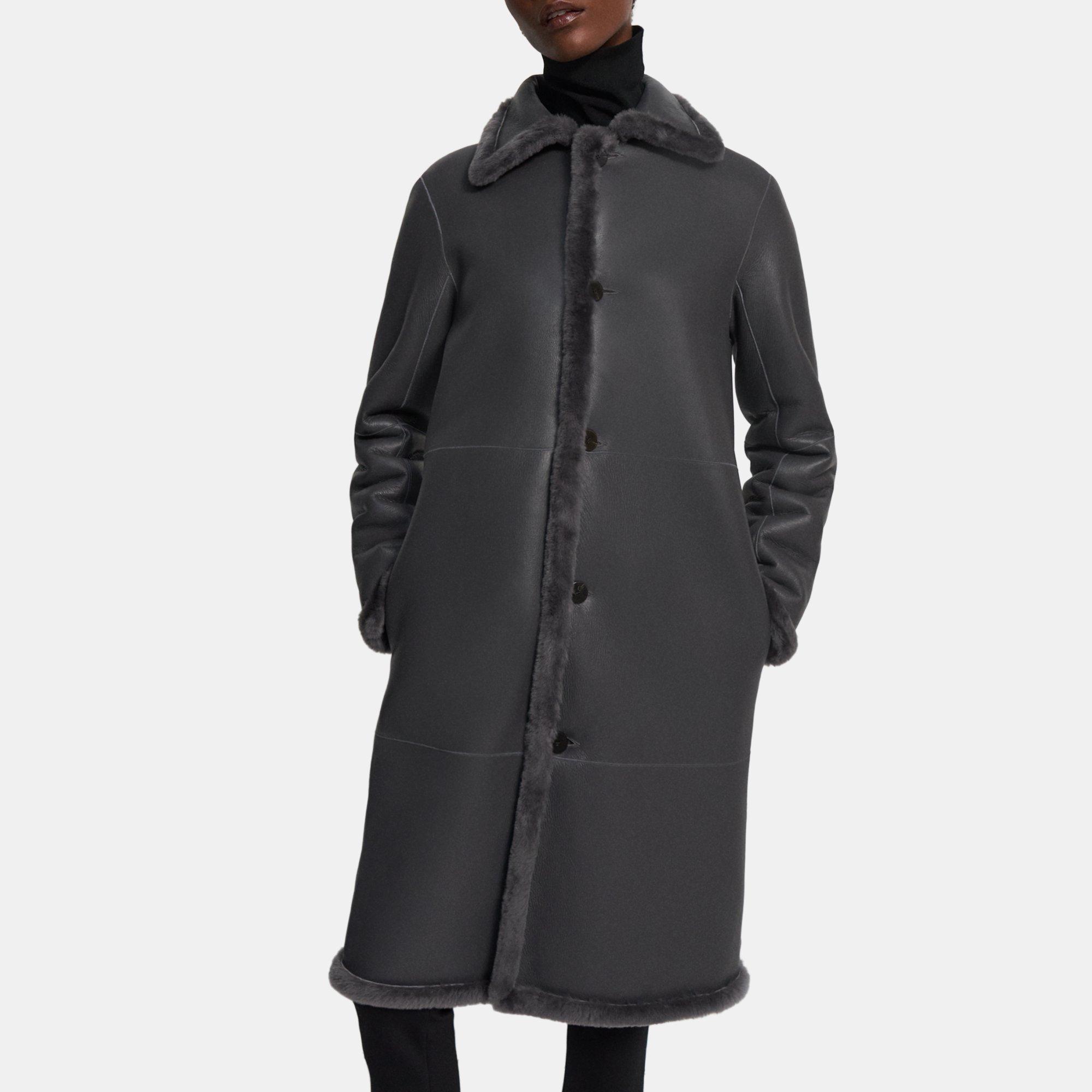 SHEARLING TRENCH Product Image