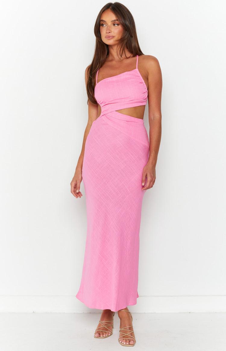 Lene Pink Maxi Dress Product Image