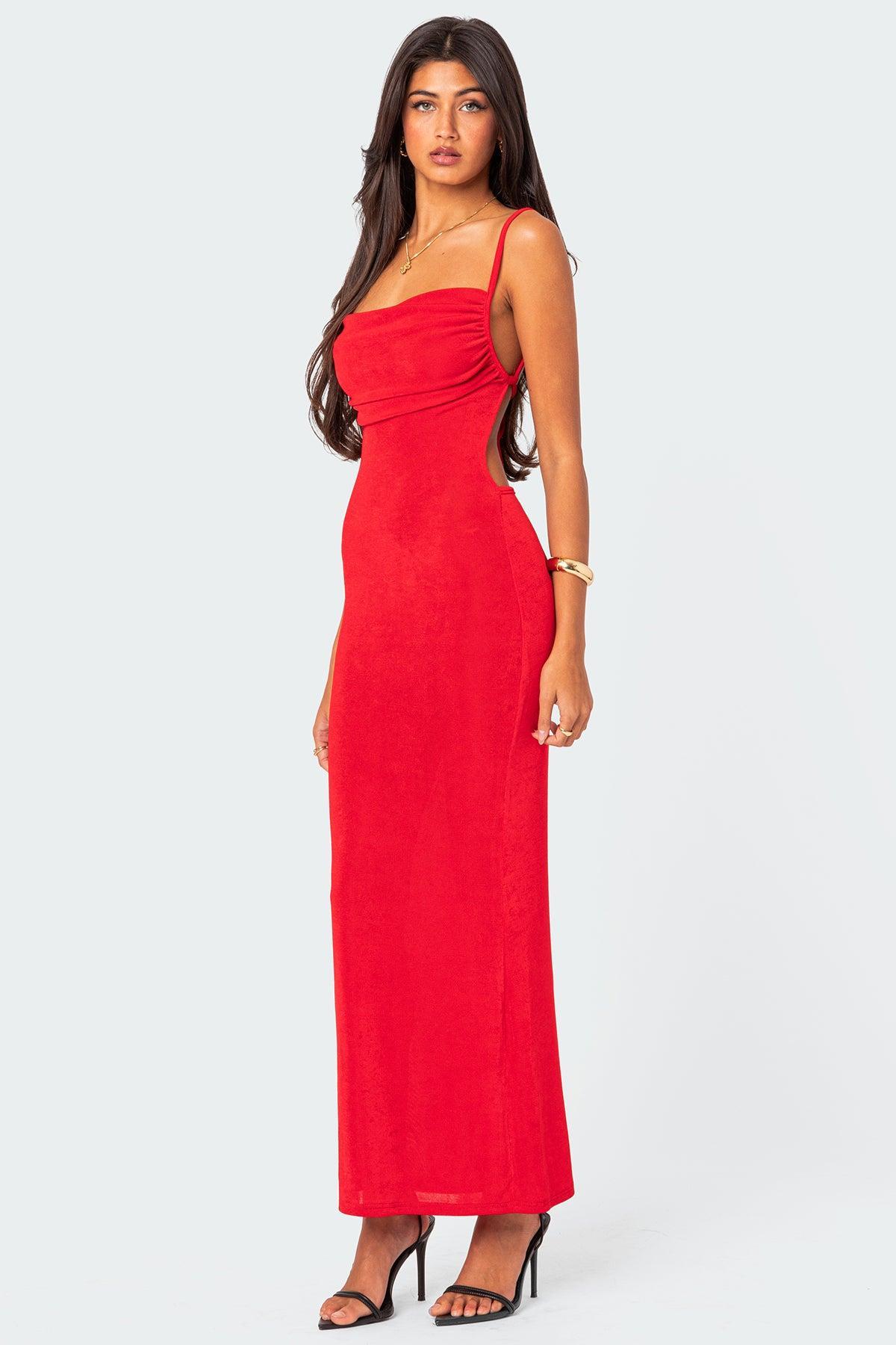 Clea Open Back Maxi Dress Product Image