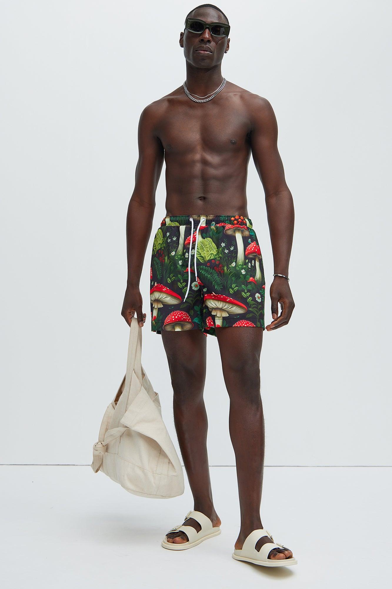 Forest Trip Swim Trunks - Multi Color Product Image