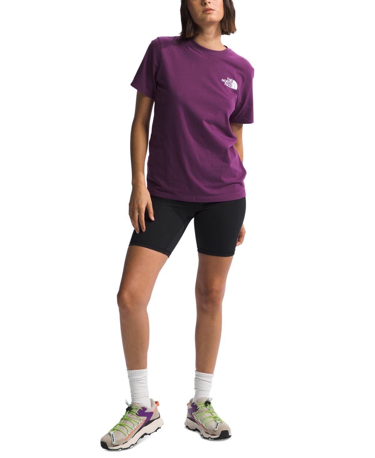 The North Face S/S Box NSE Tee (TNF /TNF White) Women's Clothing Product Image