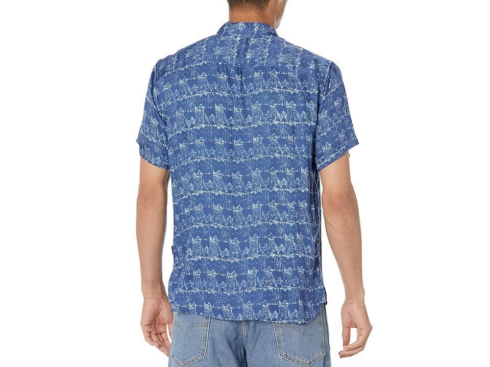 John Varvatos Loren Short Sleeve Sport Shirt W690Z2 Men's Short Sleeve Button Up Product Image