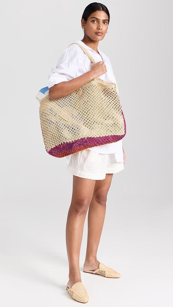 KAANAS Faya Woven Raffia Mules | Shopbop Product Image