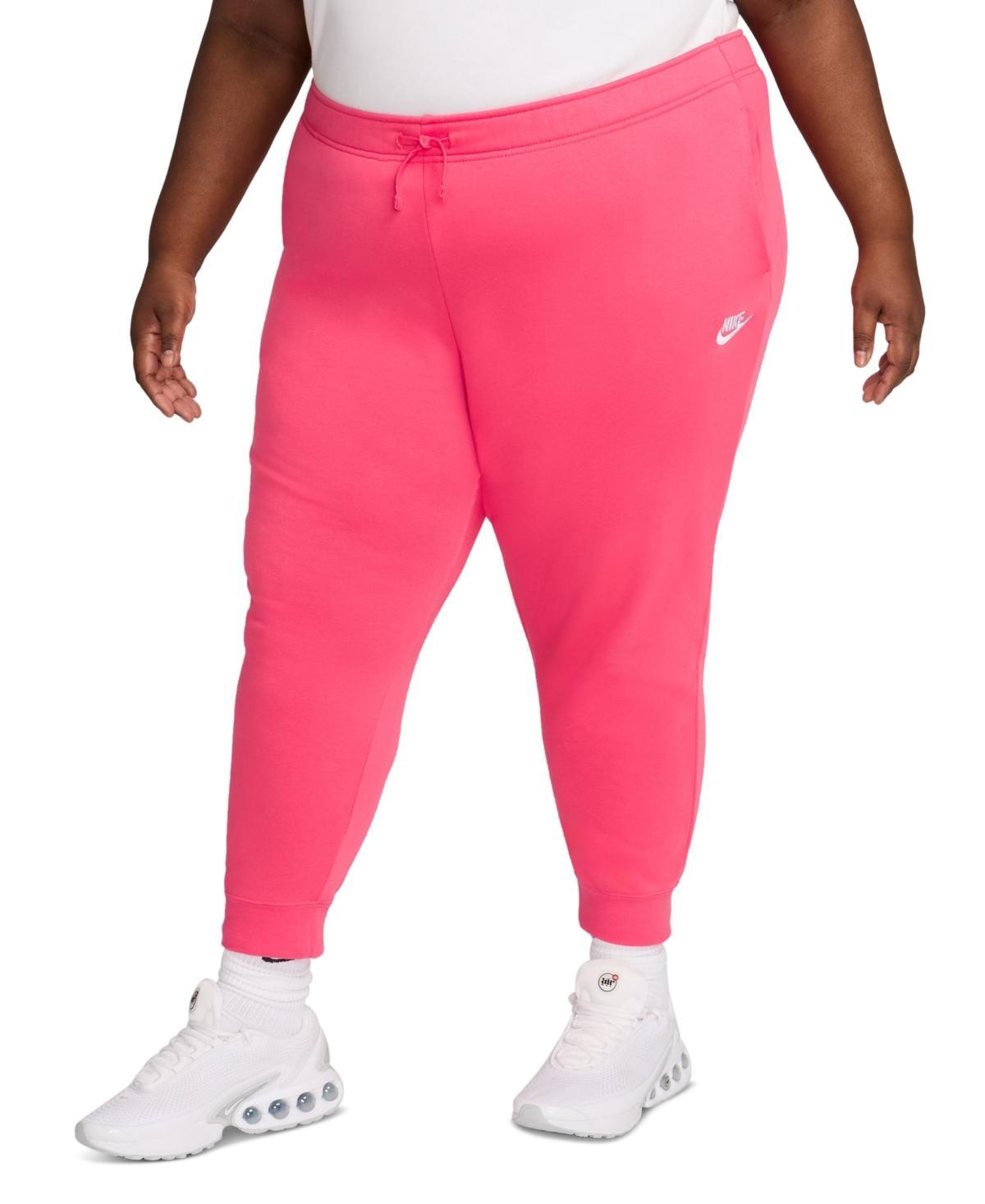 Plus Size Nike Sportswear Club Fleece Joggers, Womens Product Image