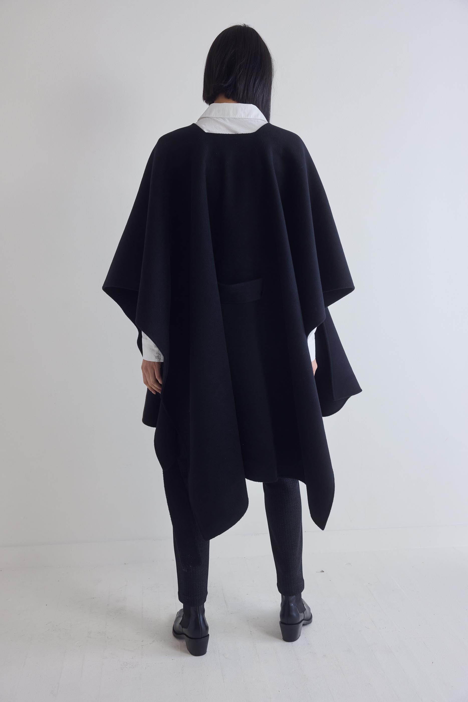 The Belted Poncho Product Image