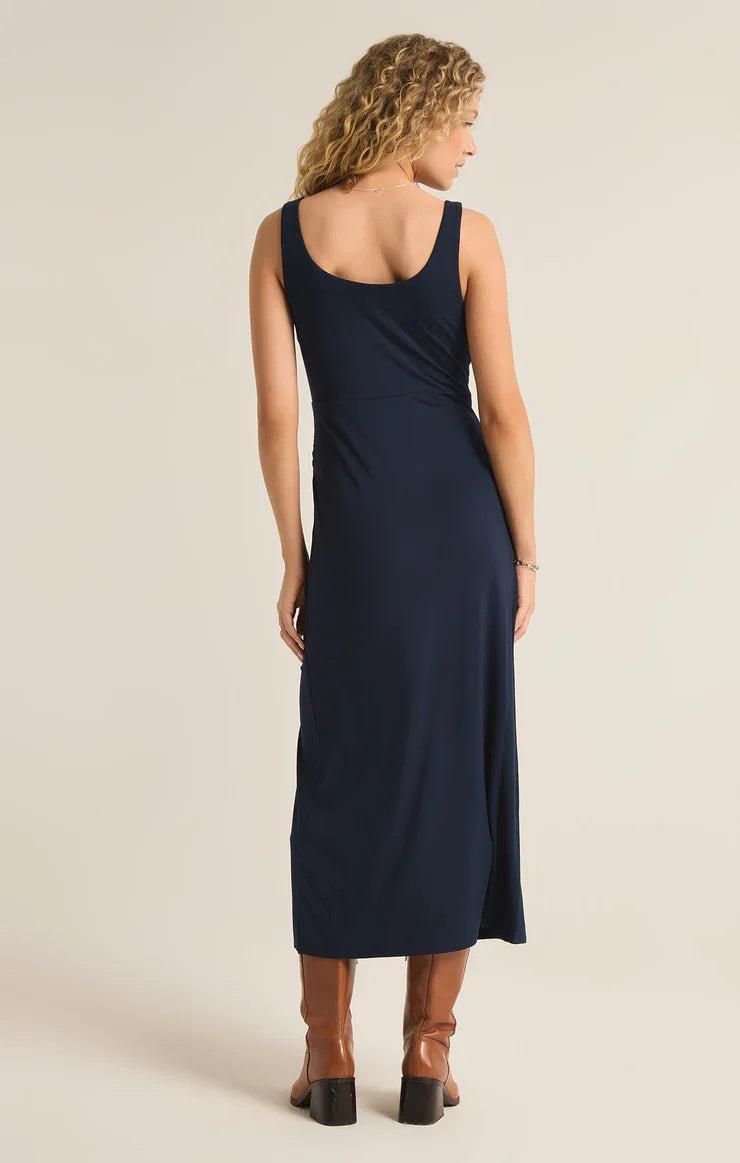 Z Supply Melbourne Dress in Captain Navy Product Image