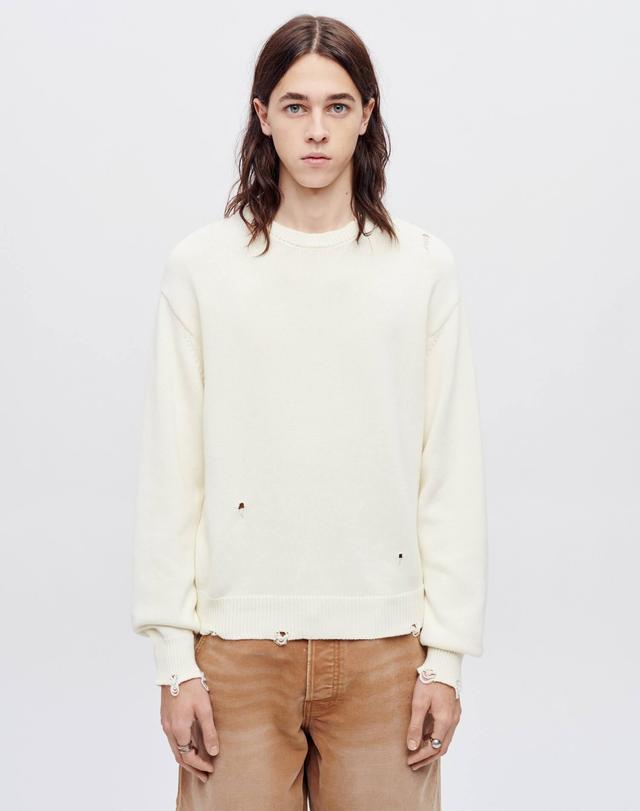 Thrashed Sweater - Bone Product Image