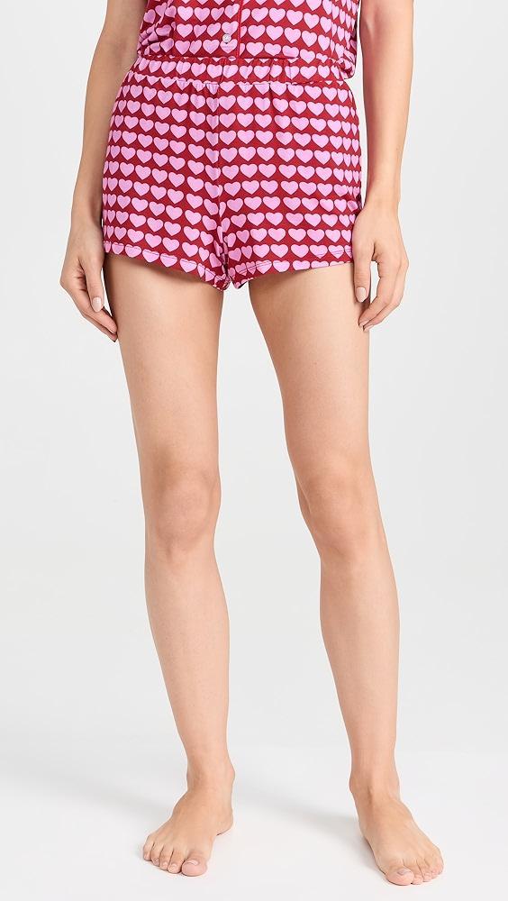 Stripe & Stare Short Pajama Set | Shopbop Product Image