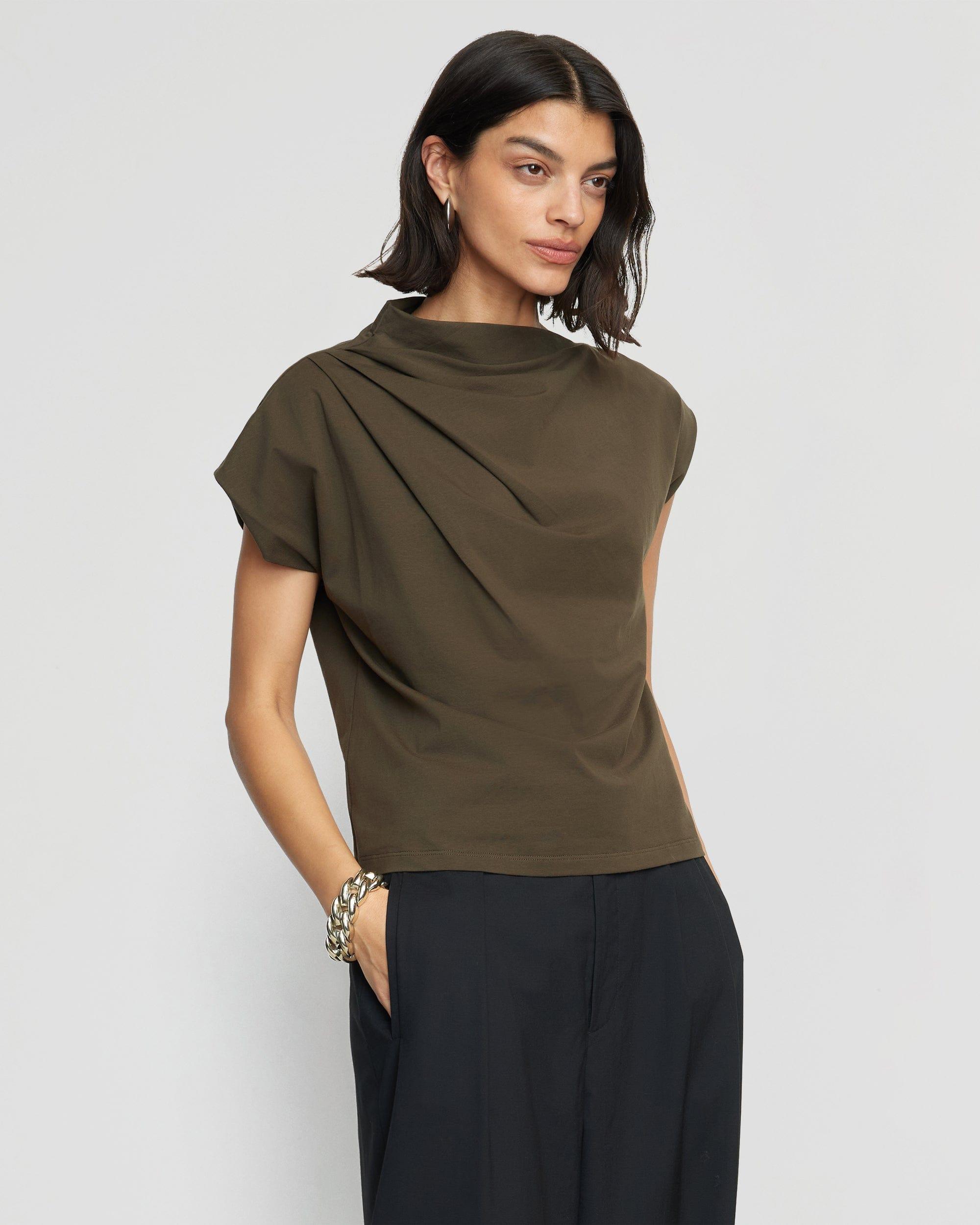 Kenny Asymmetric-Neck Tee Product Image