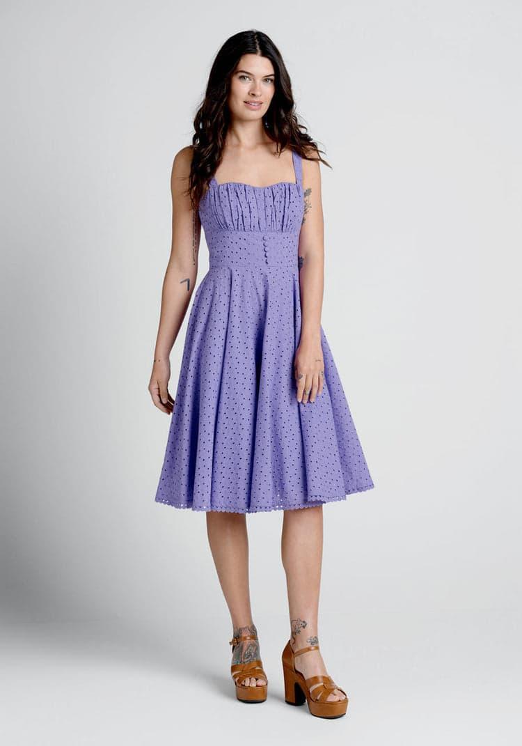 Anglaise For Days Fit and Flare Dress Product Image