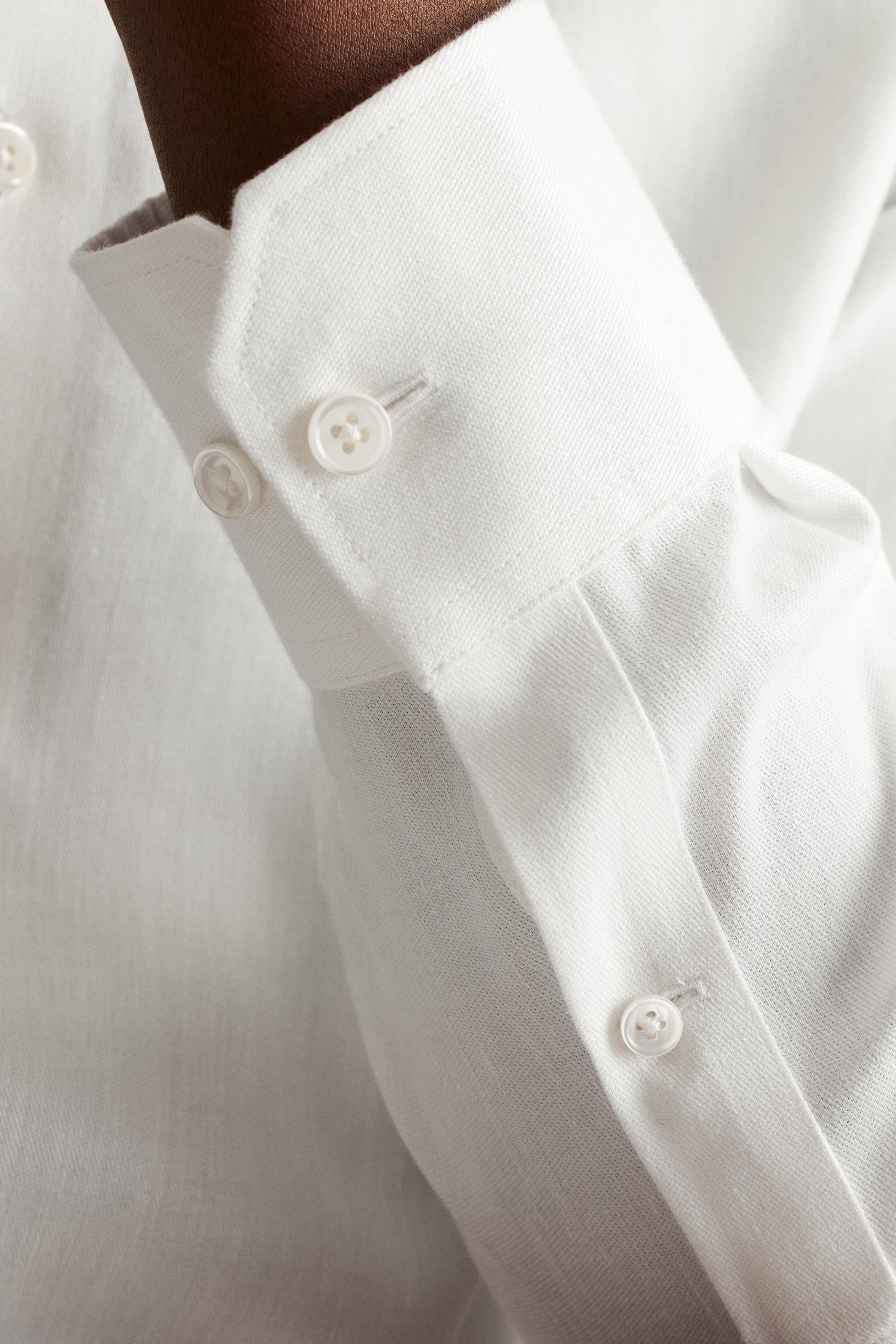 Jetsetter Premium Linen Dress Shirt Product Image