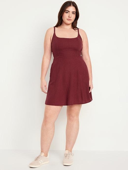 Fit & Flare Cami Mini Dress Product Image