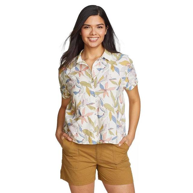 Womens Eddie Bauer Button-Down Baja Shirt Product Image