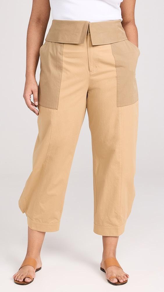 FRAME Foldover Trousers | Shopbop Product Image