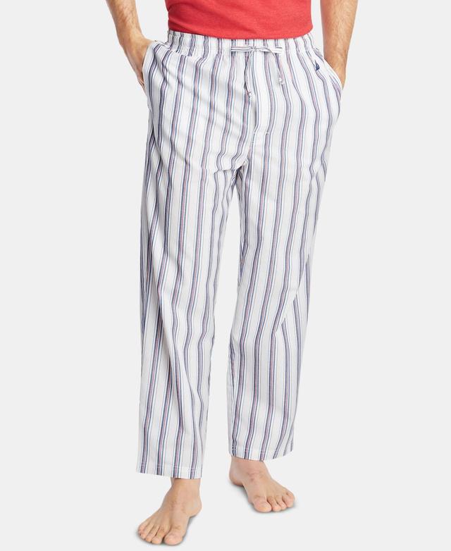 Nautica Mens Cotton Striped Pajama Pants Product Image