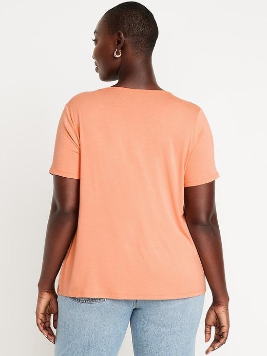 Luxe V-Neck T-Shirt Product Image