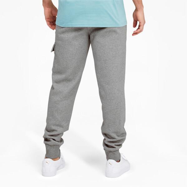 PUMA Essentials Men's Cargo Pants in Medium Grey Heather Product Image