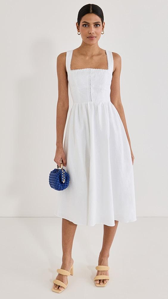 Reformation Tagliatelle Linen Dress | Shopbop Product Image