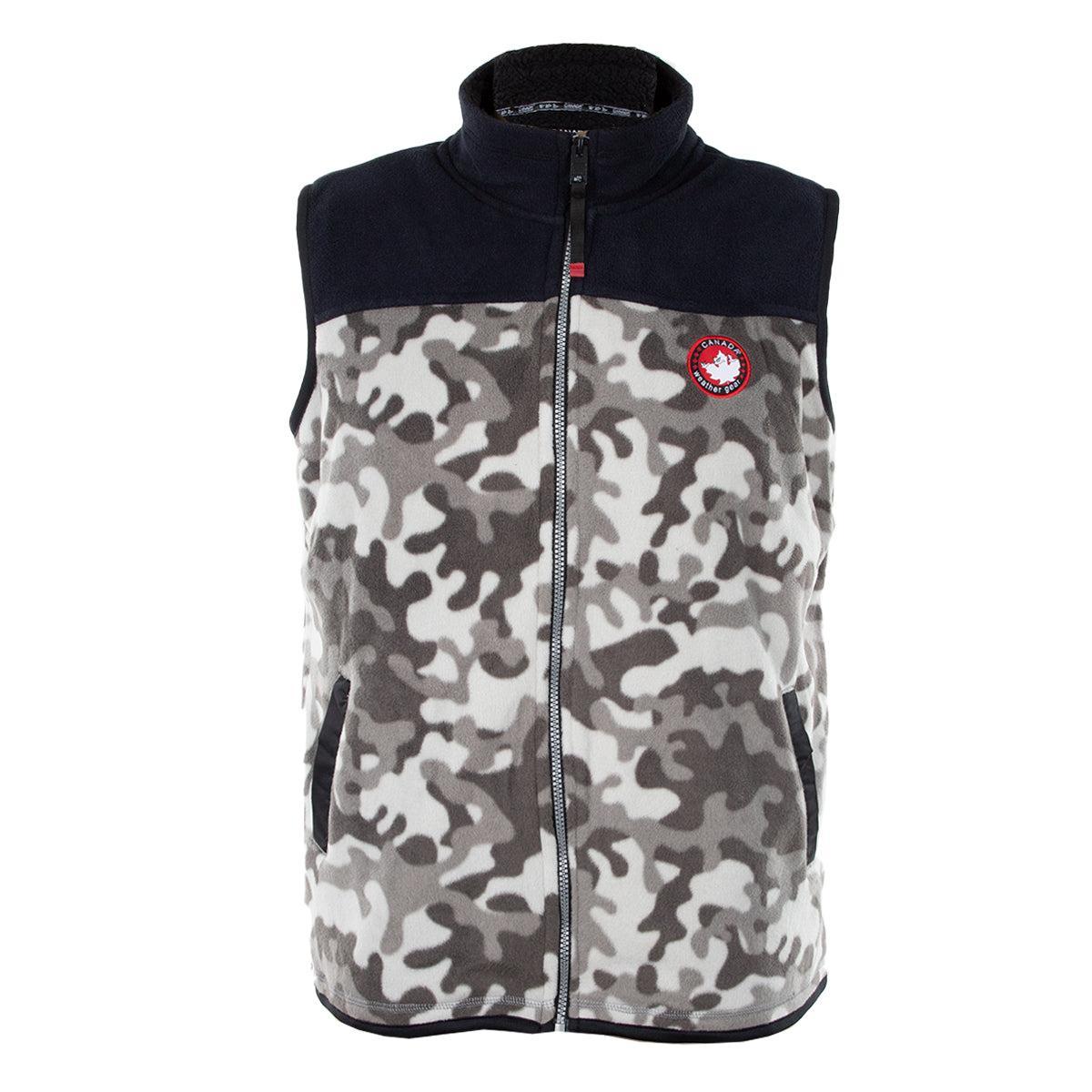 Canada Weather Gear Men's Colorblock Vest With Sherpa Lining Product Image