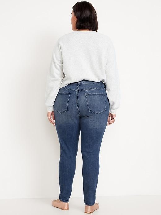 High-Waisted Wow Super-Skinny Jeans Product Image