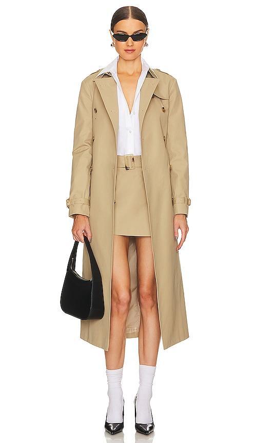 SANS FAFF New York Trench Coat Size M. product image