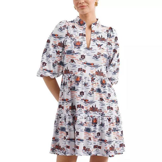 Womens Smith & Quinn /Orange Auburn Tigers Tailgate Collection Tory Dress Product Image