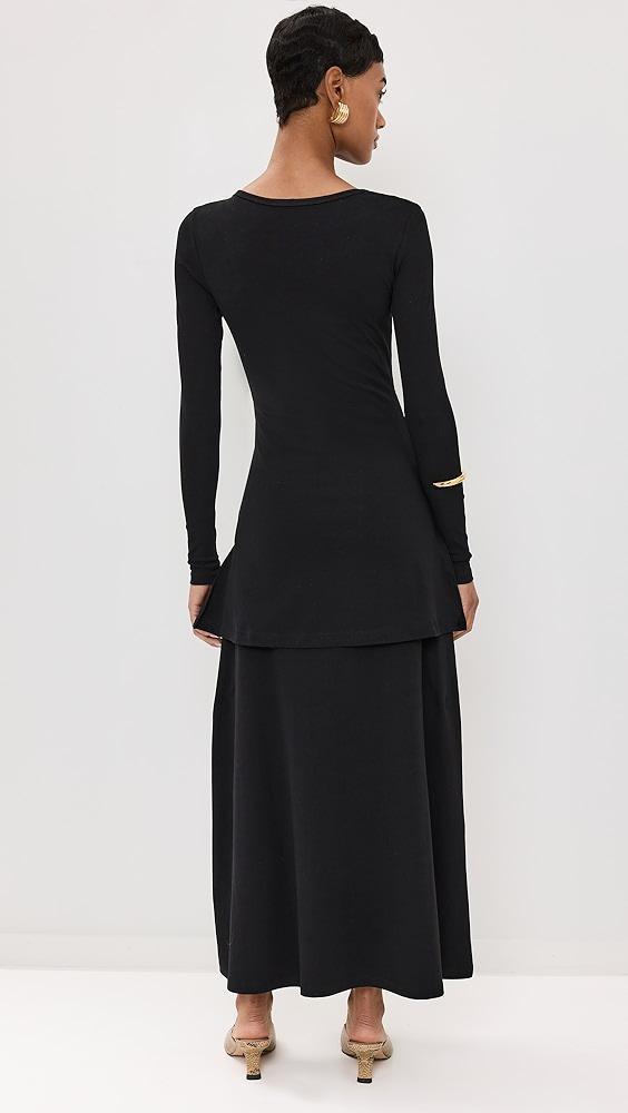 Pixie Market Sleeve Tie Long Sleeve Dress | Shopbop Product Image