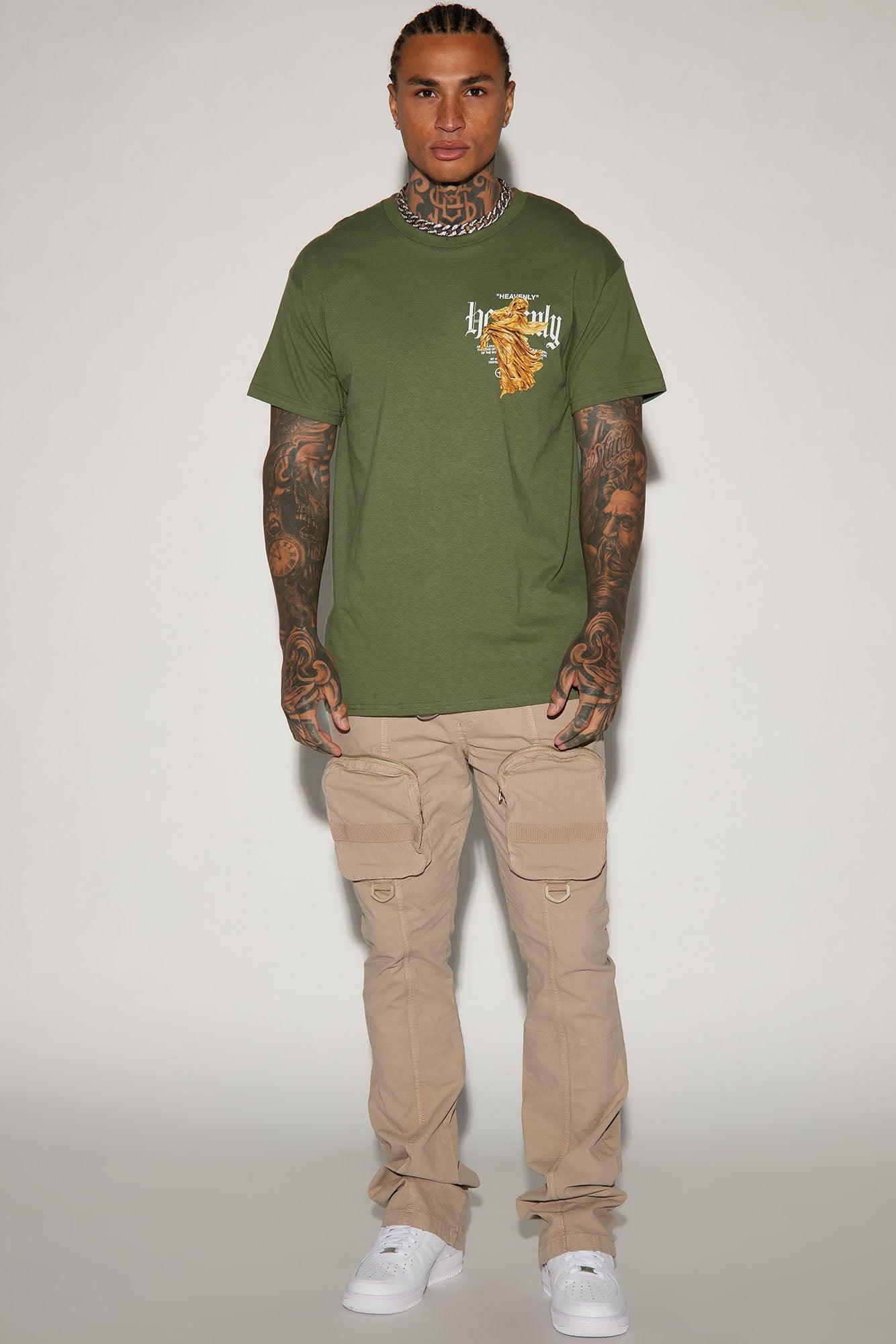 Heavenly Mercy Short Sleeve Tee - Sage Product Image