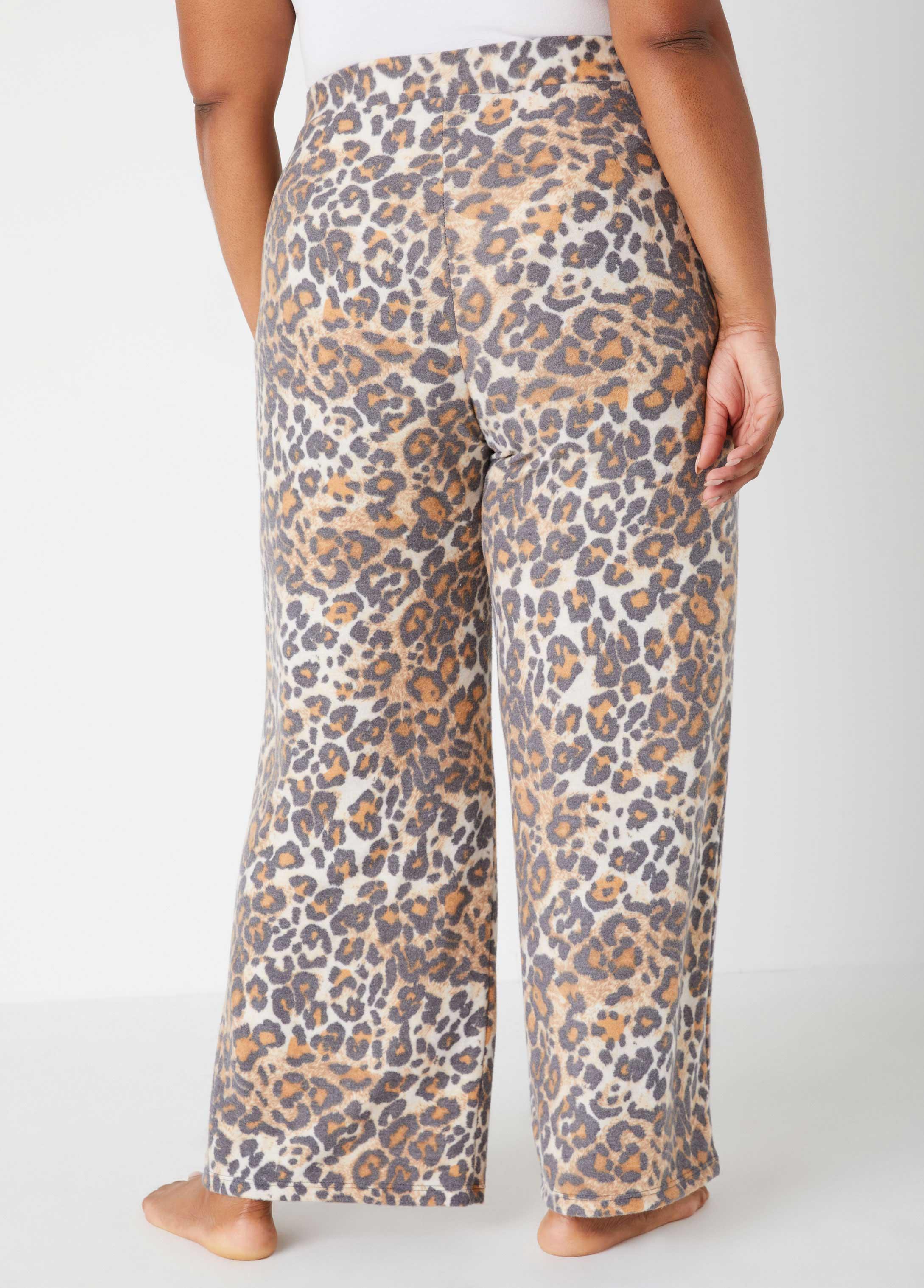 Plus Size Hacci Knit Lounge Pants Ashley Stewart Product Image