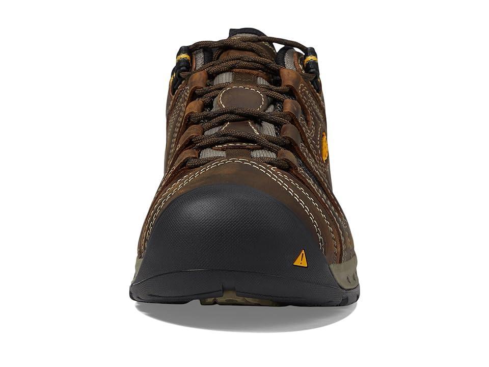 KEEN Utility Flint II (Soft Toe) (Cascade /Golden Rod) Men's Work Boots Product Image