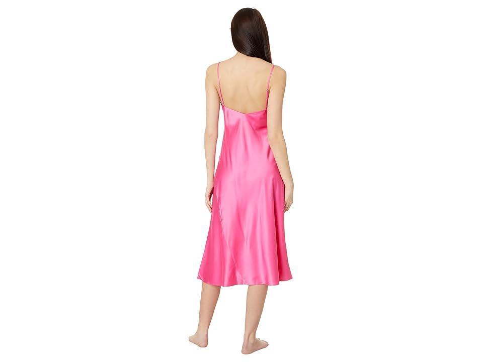 Natori Glamour Satin Gown (Pink Grapefruit) Women's Pajama Product Image