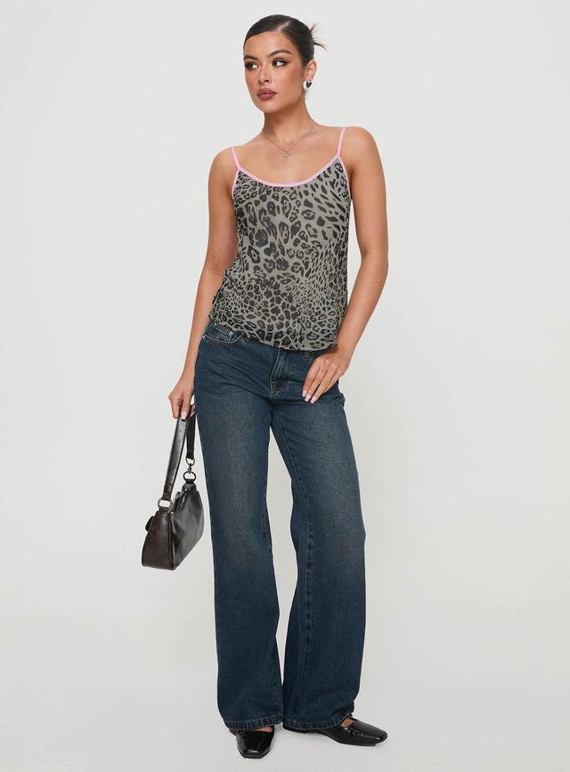 Serenata Top Leopard Product Image