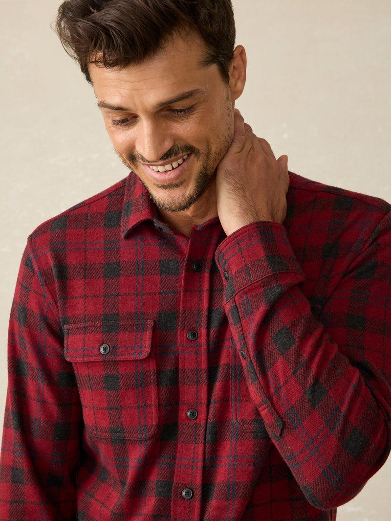 Legend™ Sweater Shirt - Cherry Creek Plaid Product Image