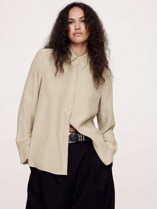 The Perfect Silk Shirt Product Image