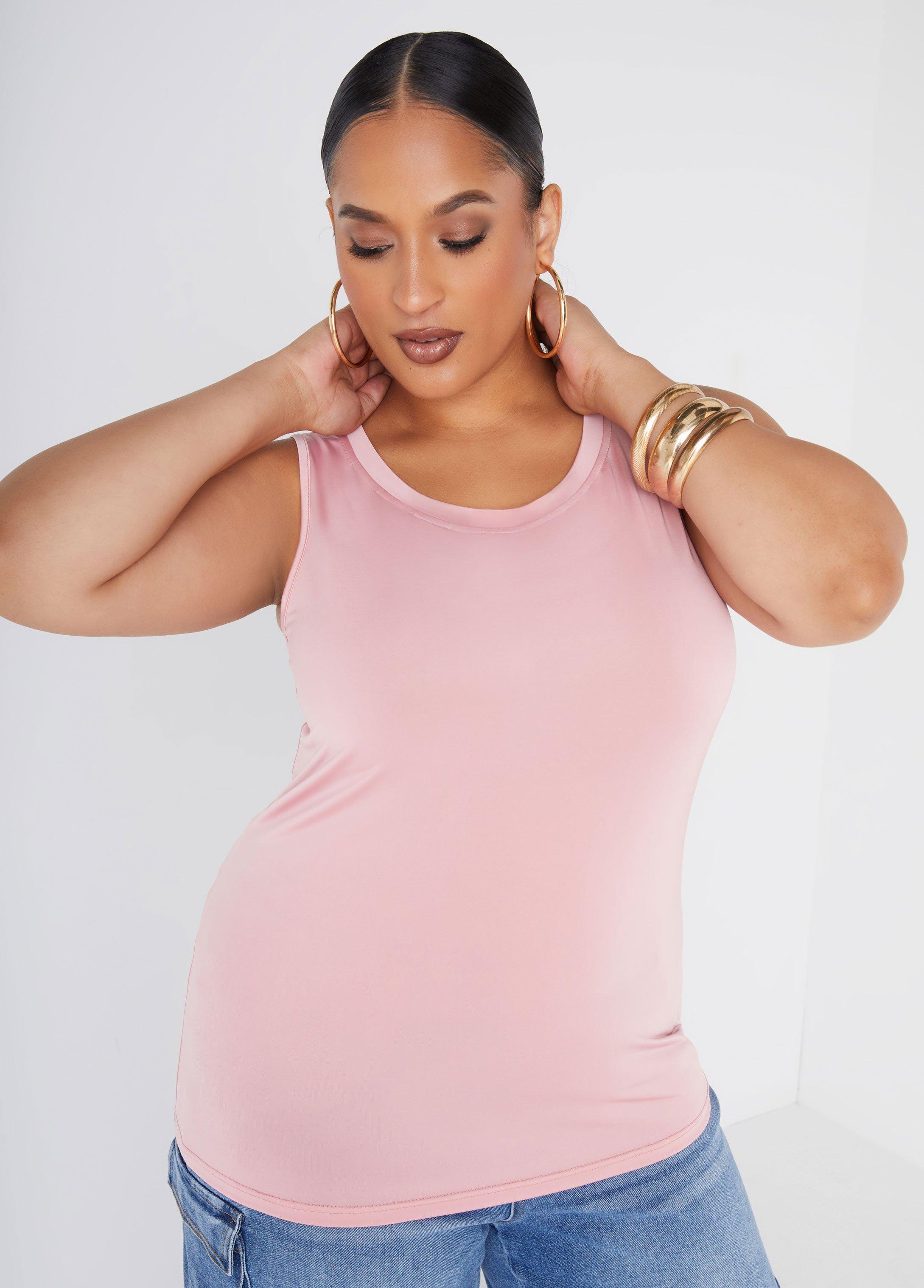 Plus Size The Basic Knit Cami Top Ashley Stewart product image