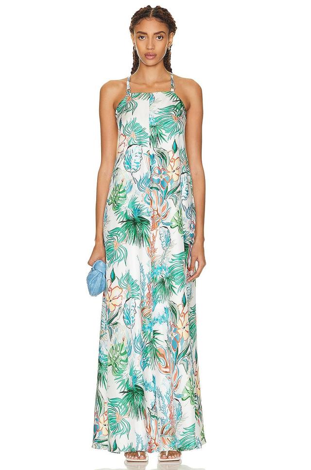 Max Mara Golia Dress in Green Product Image