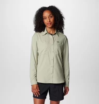 Columbia Womens Silver Ridge Utility Long Sleeve Shirt- Product Image