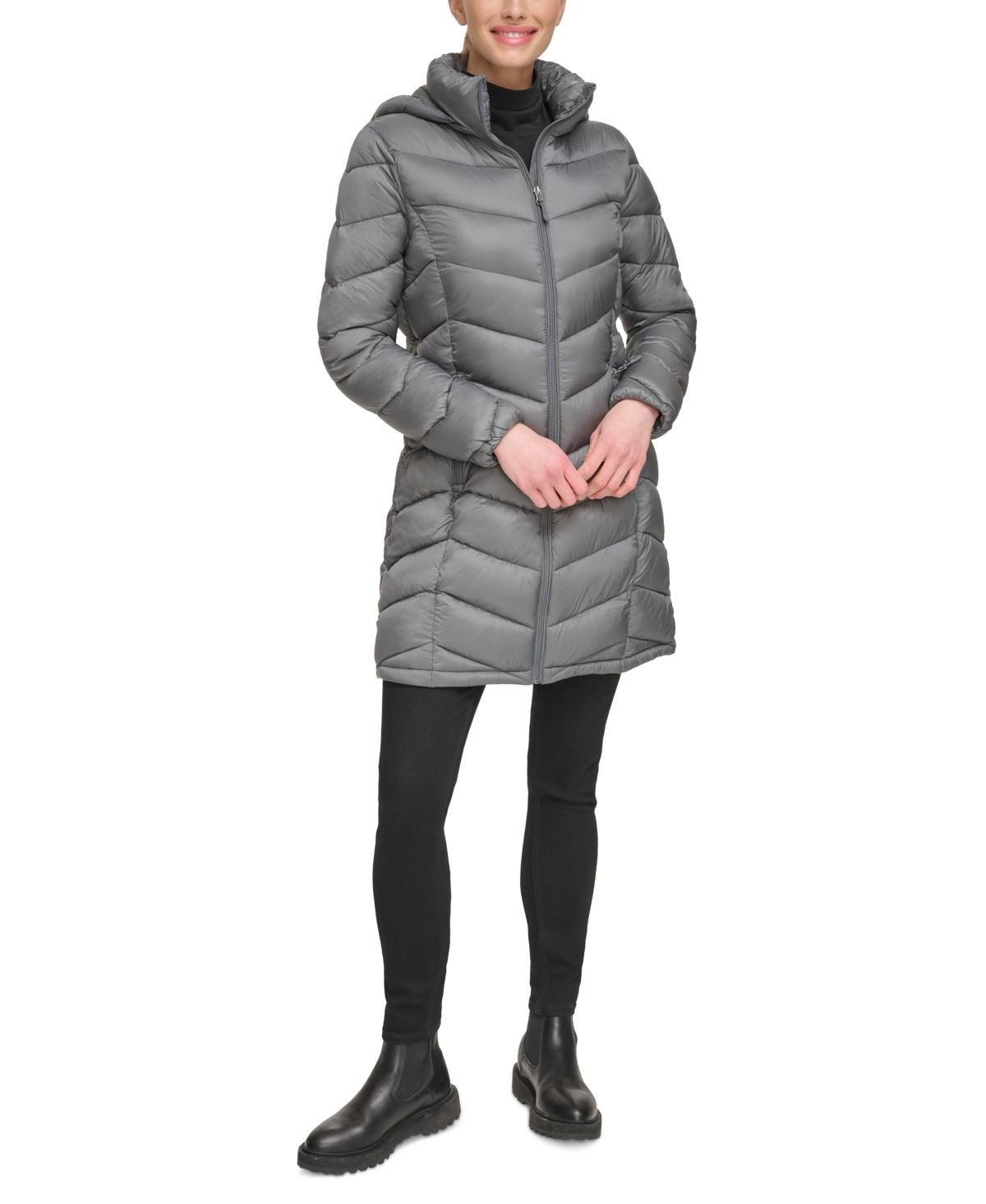 Charter Club Womens Packable Hooded Puffer Coat, Created for Macys Product Image